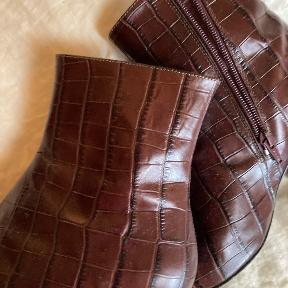 Unreal Fields Doric Boot 37 Brown Crocodile - image 7